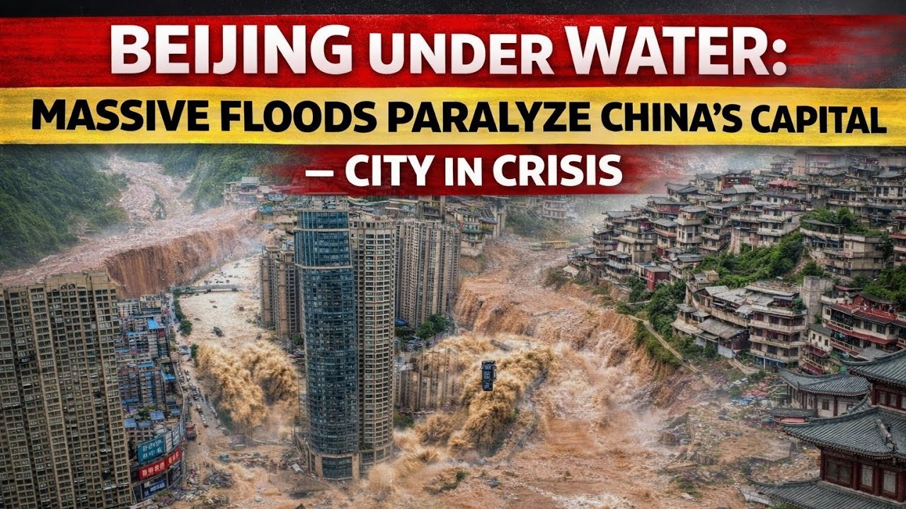 Beijing Under Water: Massive Floods Paralyze China&rsquo;s Capital &mdash; City in Crisis