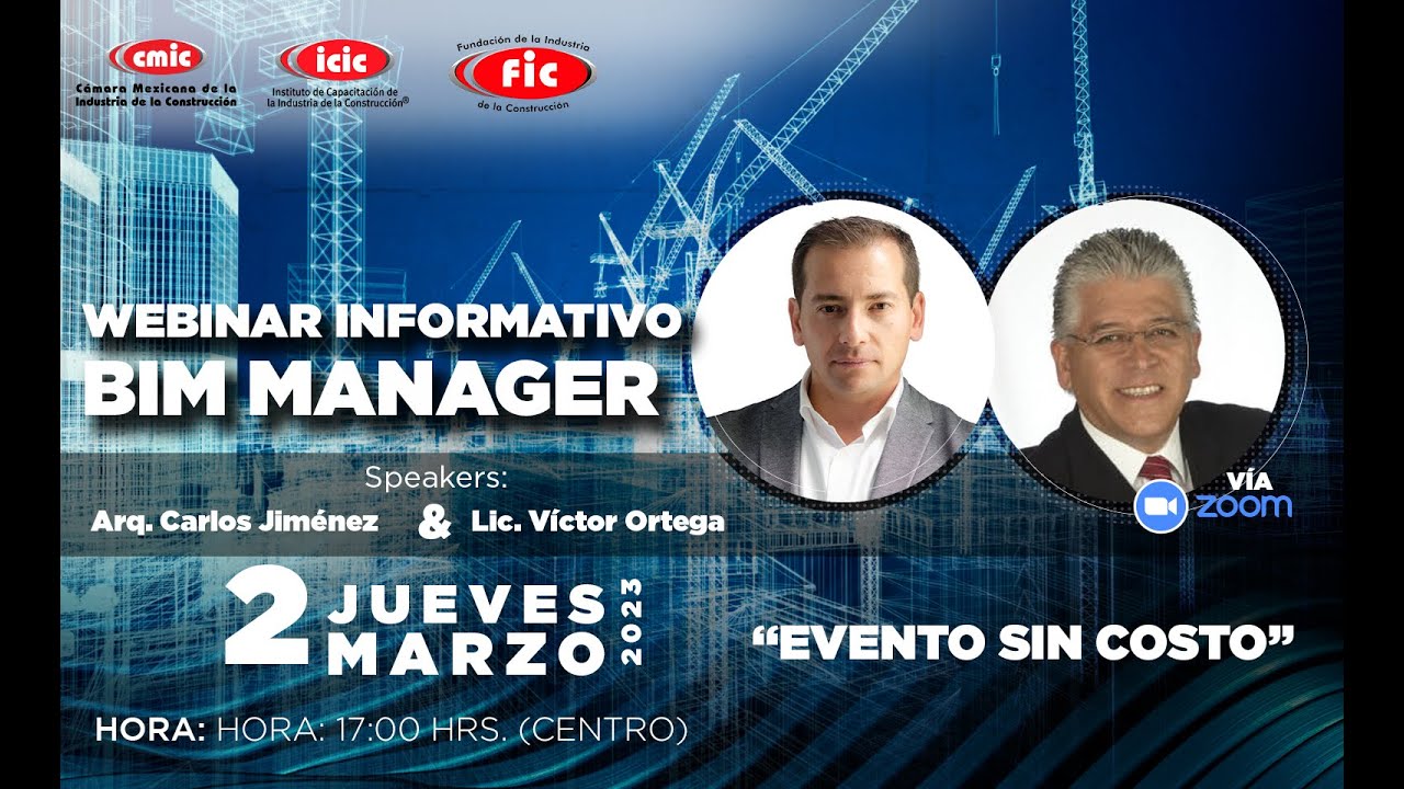 Diplomado BIM Manager - Webinar Informativo