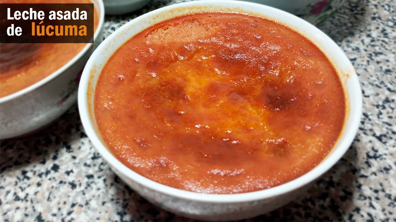 LECHE ASADA DE LÚCUMA  I Full Recetas!