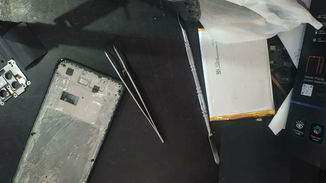 Pasang Lcd Shinestar hp vivo y21
