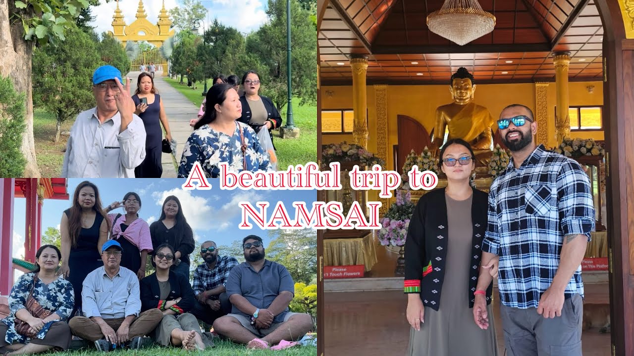 Road trip to Namsai / Golden Pagoda/ Arunachal Pradesh / Travel Vlog / Pasighat Gym / Ethnic lunch