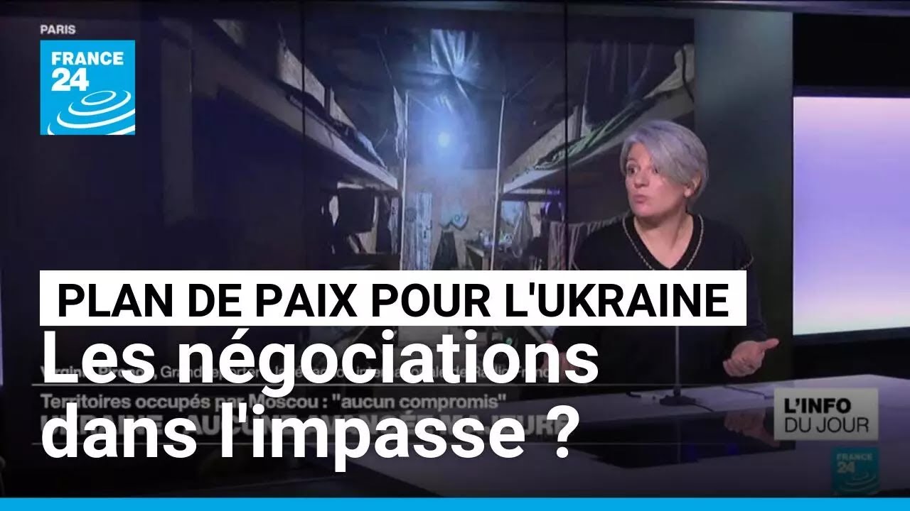 Plan de paix pour l'Ukraine : les n&eacute;gociations dans l'impasse ? &bull; FRANCE 24