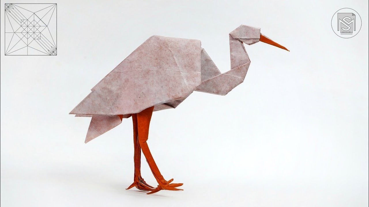 Origami Egret (Rakesh Dhanda) | Sampreet Manna Origami