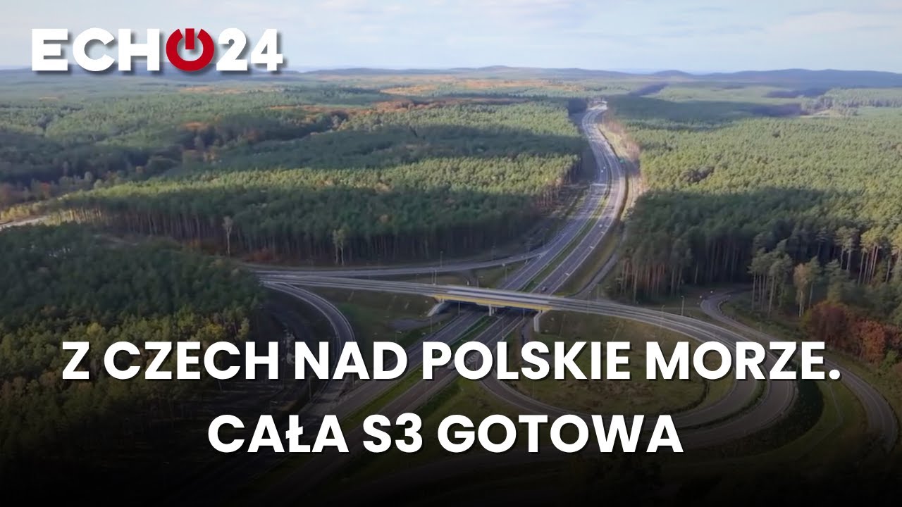 Z Czech nad polskie morze. Cała S3 gotowa