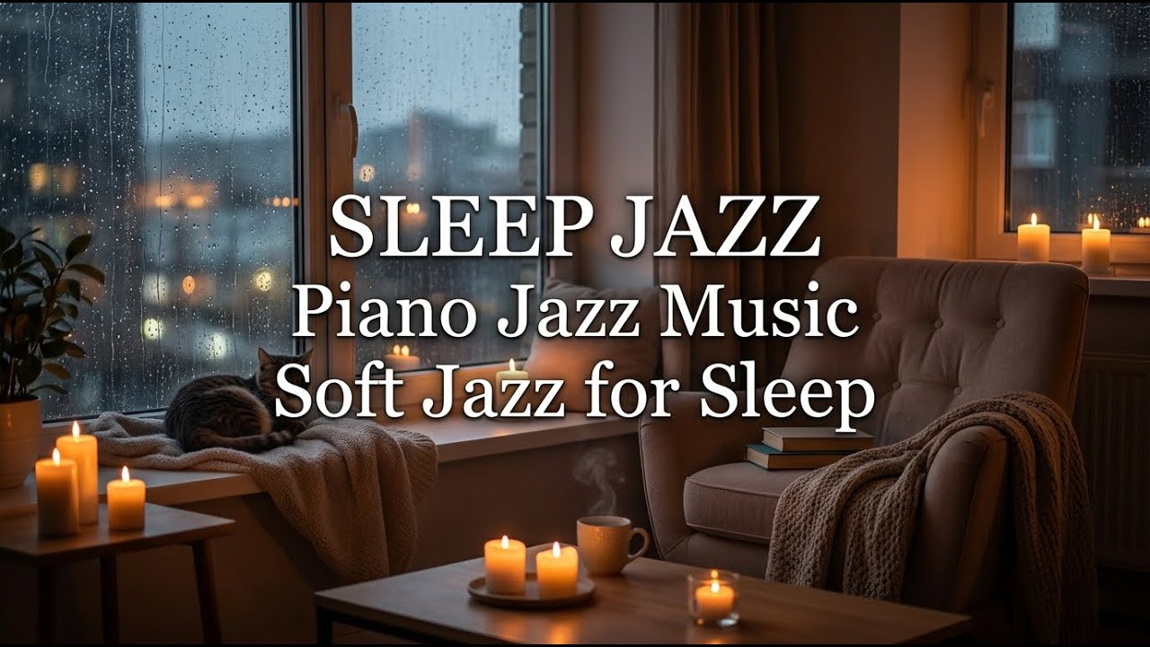 Late Night Jazz Piano &ndash; Slow Cozy Jazz for Deep Sleep | Warm Lamp