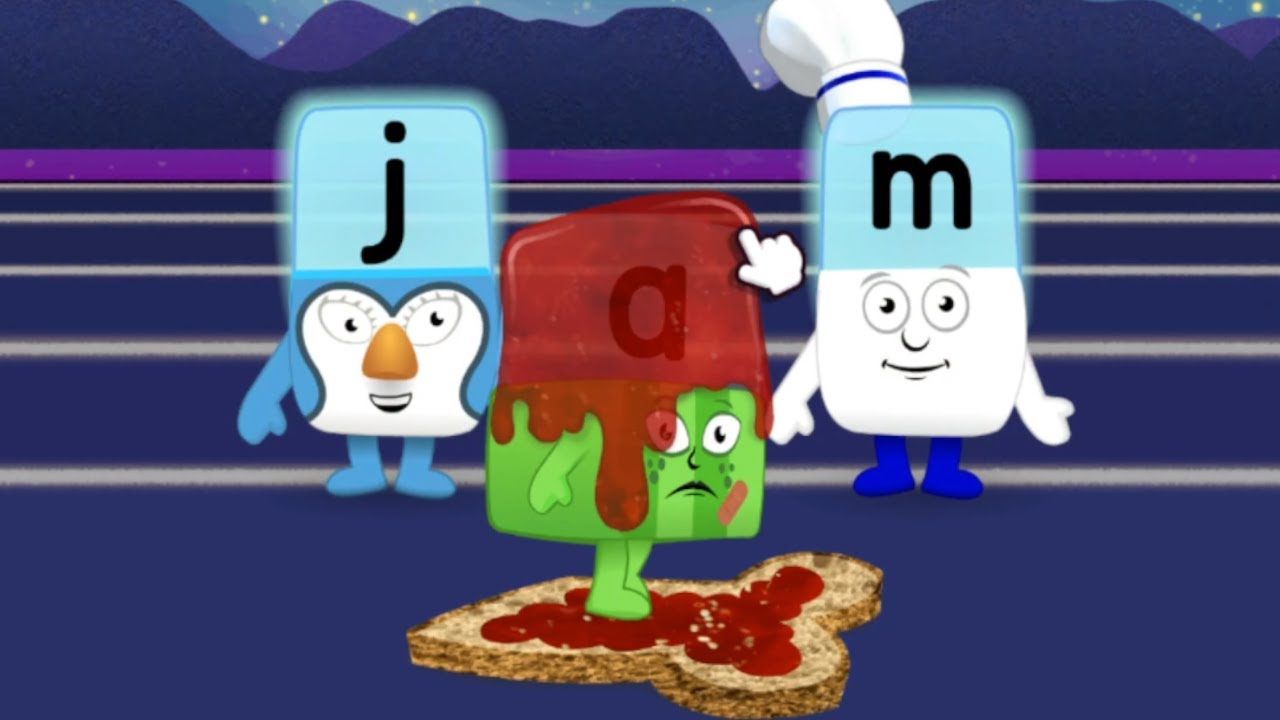 Уроки Alphablocks № 19 - Изучаем буквы с Alphablocks - Alphablocks от Cbeebies