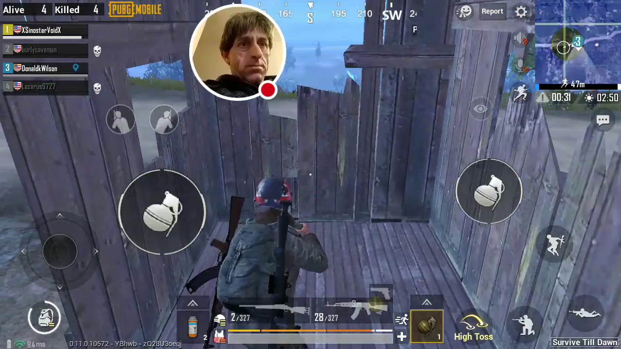 Tough Night of Combat, Zombie Killing, PUBG MOBILE, with Donald K Wilson