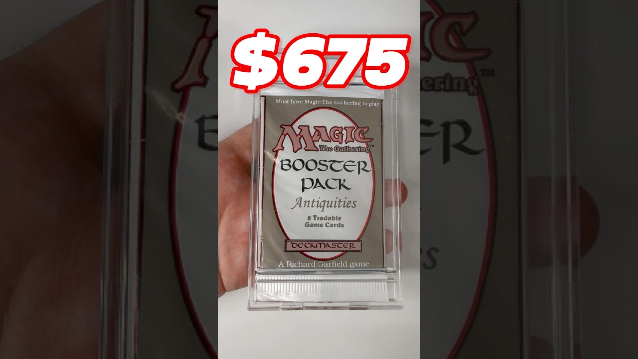 Opening a $675 Pack of Antiquities From 1994