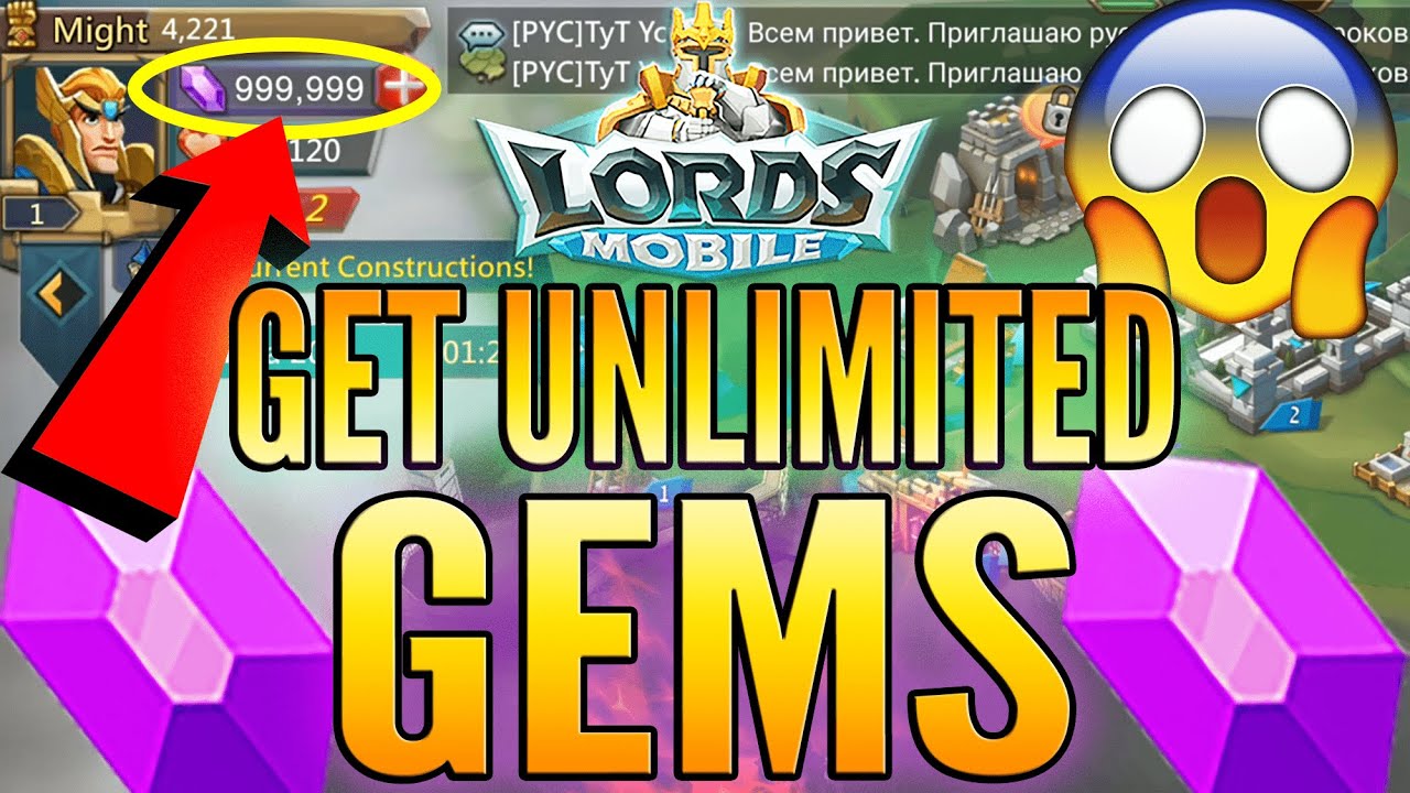 Lords Mobile Hack - Get Unlimited Free Gems!