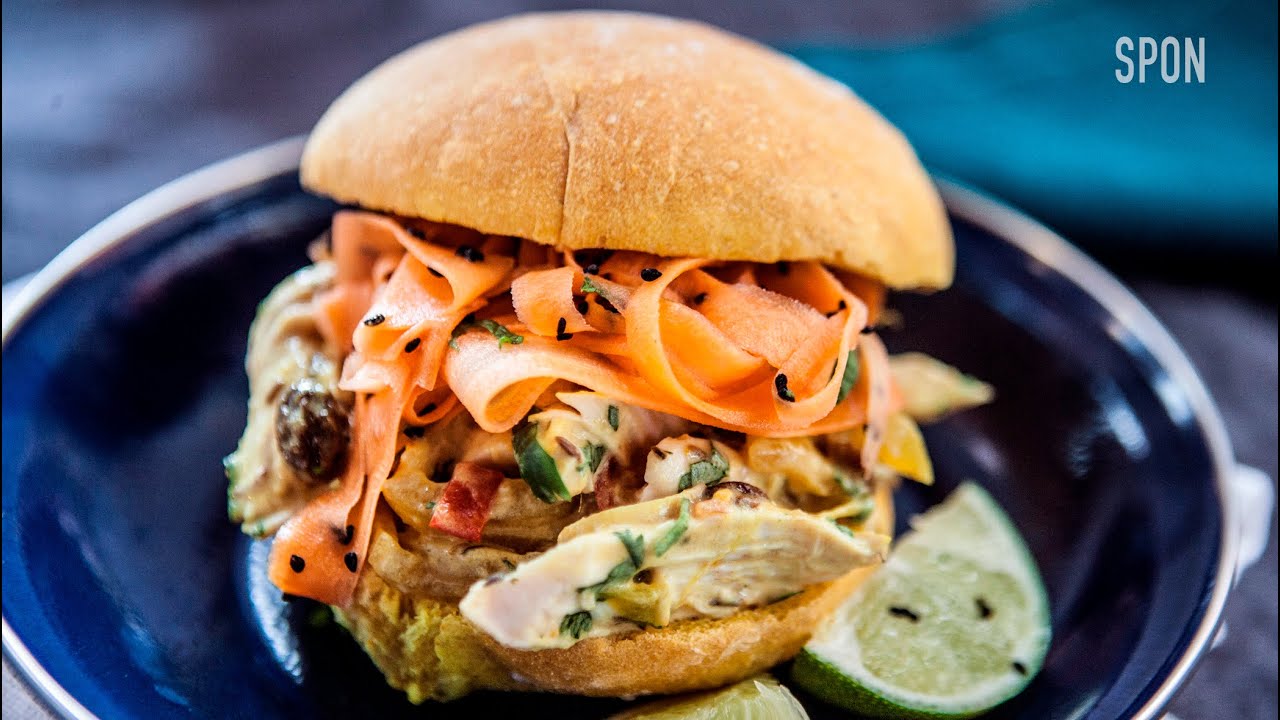 Pulled Chicken Sandwich Recipe | Rennie Mystery Box Challenge 1 #spon | Sorted Food