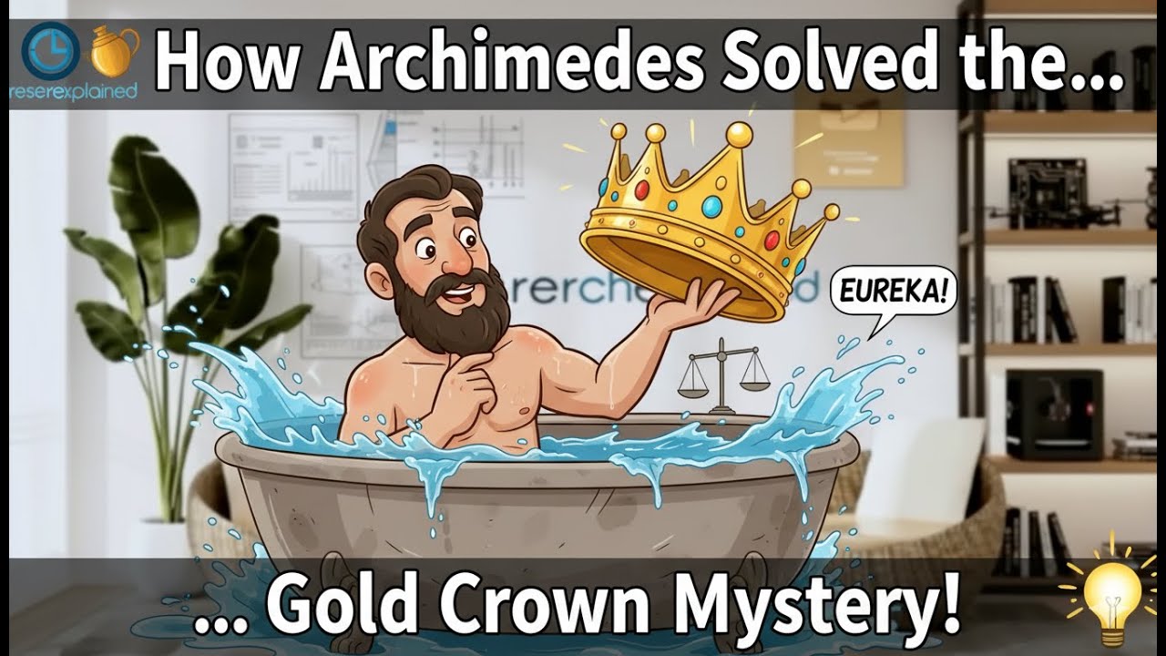 Archimedes&rsquo; Eureka Moment Explained in 30 Seconds