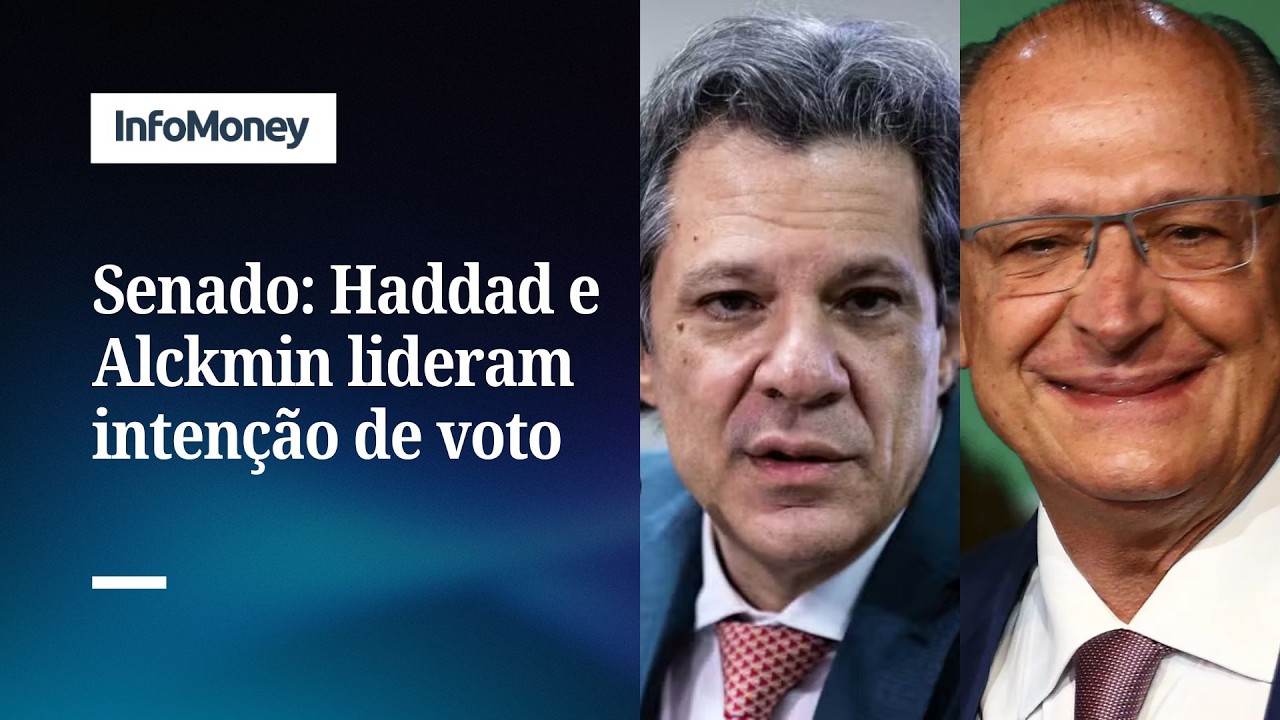 Datafolha/SP: Ministros de Lula pontuam melhor ao Senado | InfoMoney News
