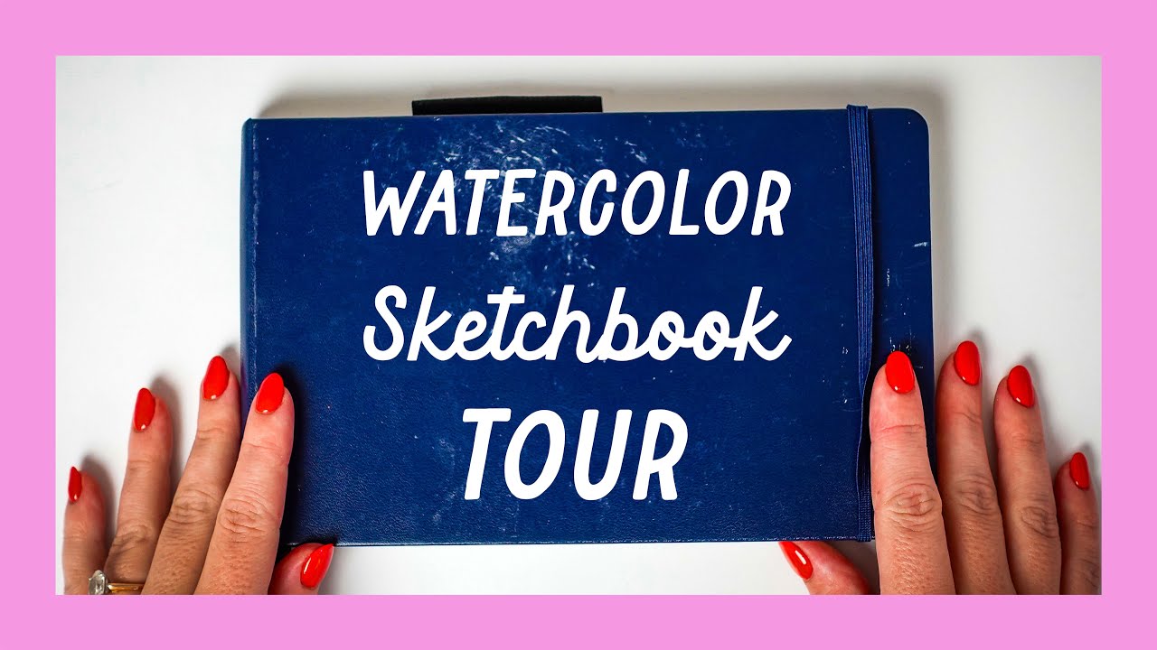 WATERCOLOR SKETCHBOOK TOUR FLIPTHROUGH 2023 (finally finished!)