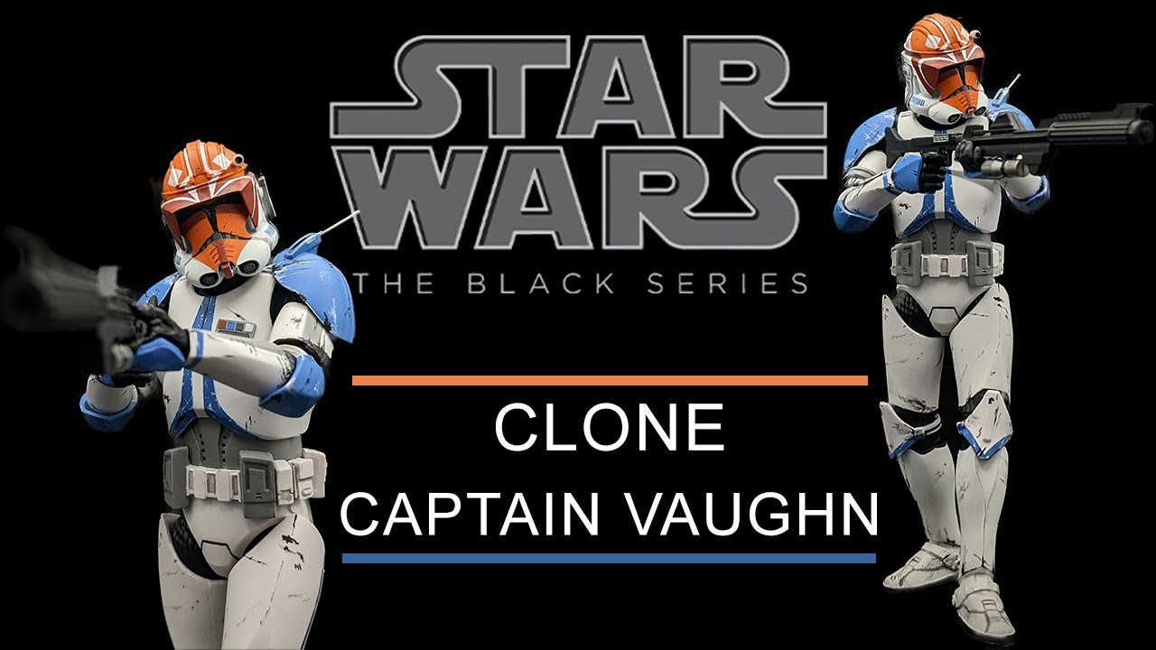 Star Wars Black Series Captain Vaughn Custom