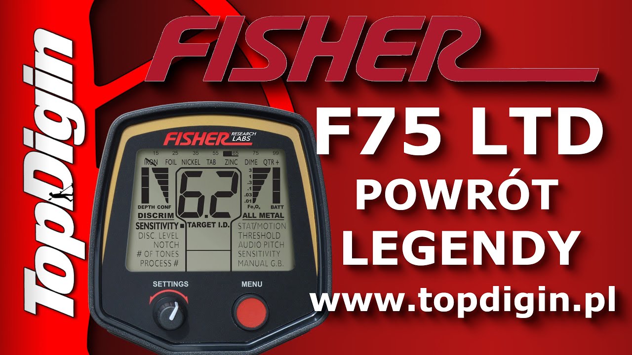 FISHER F75 LTD Cewka 11 Test Na Polu Testowym Top Digin! Powrót Legendy?