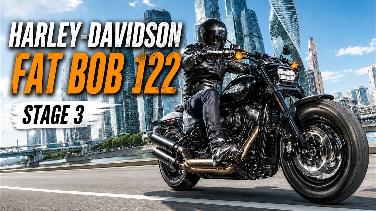 HARLEY-DAVIDSON FAT BOB 122 STAGE 3 &mdash; КОГДА ВСЕ ПО ВЗРОСЛОМУ!  | PROMOTO TEST