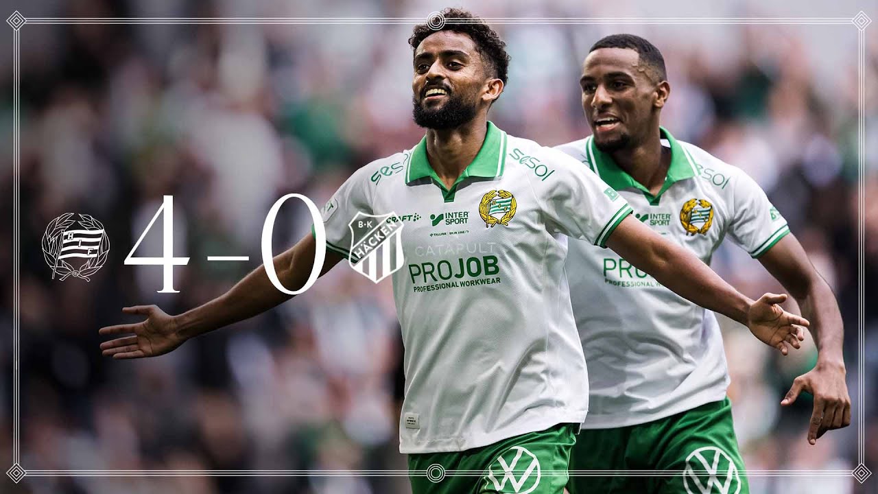 LÄNGRE SAMMANDRAG | Hammarby 4-0 BK Häcken | Allsvenskan 2025