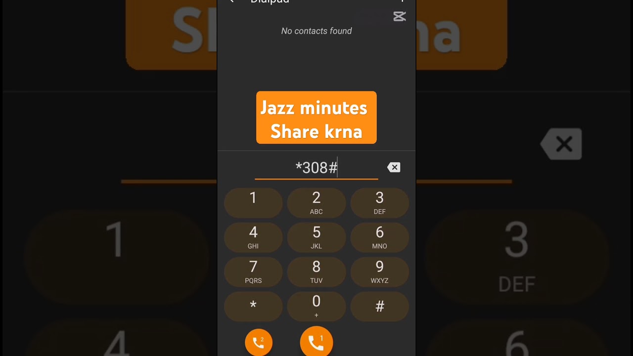 How to share jazz minutes