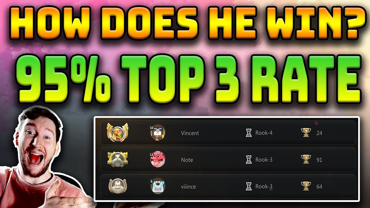 RANK 1 PLAYER NA: 95% TOP THREE RATE, TIPS TO WIN MORE GAMES! | Auto Chess Mobile