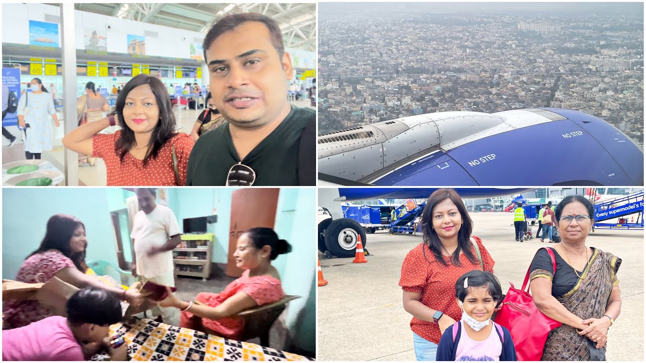 Finally We Are Here ❤️ | Chennai to Kolkata Travel For Durga Puja | #bengalivlog #dailyvlog