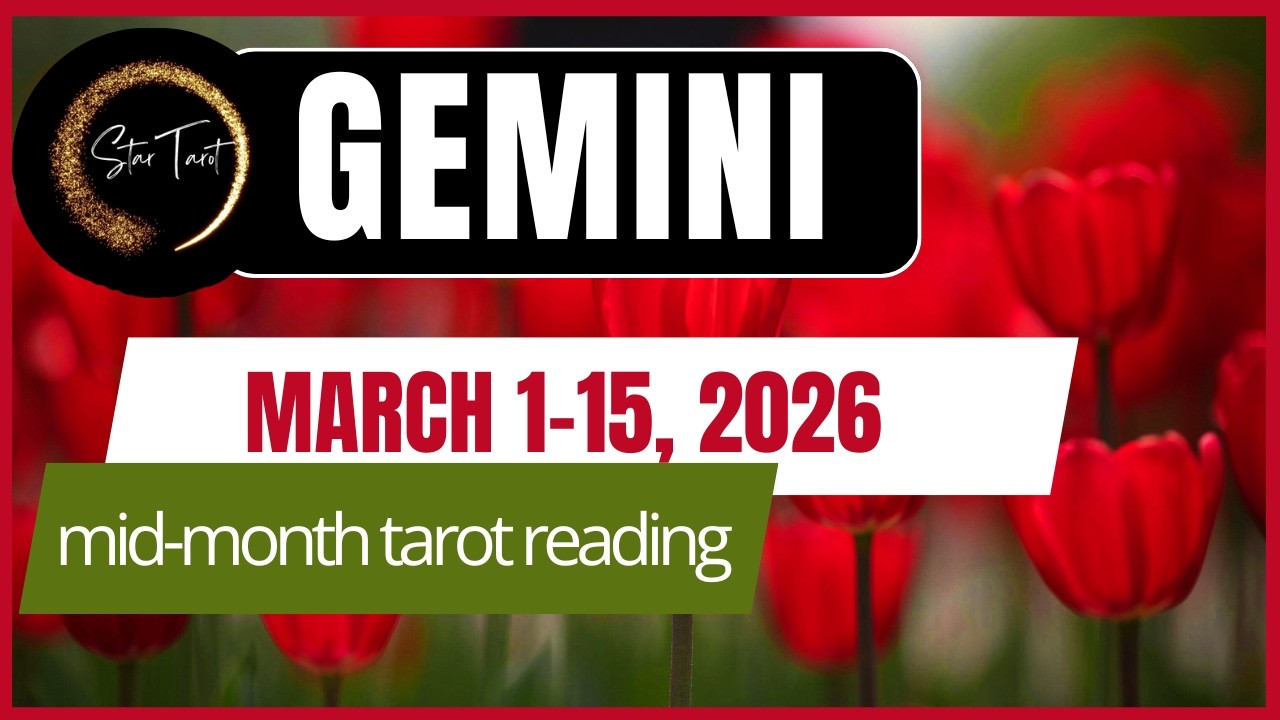 IBALATO MO NA SA SARILI MO ANG PAHINGA! GEMINI MARCH 1-15, 2026 💫MID-MONTH TAROT READING