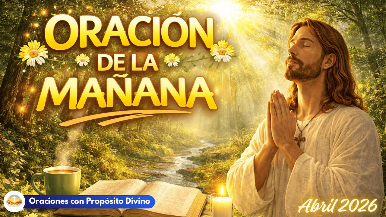 Oraci&oacute;n de la Ma&ntilde;ana 🌅 | Mi&eacute;rcoles 1 de Abril | 