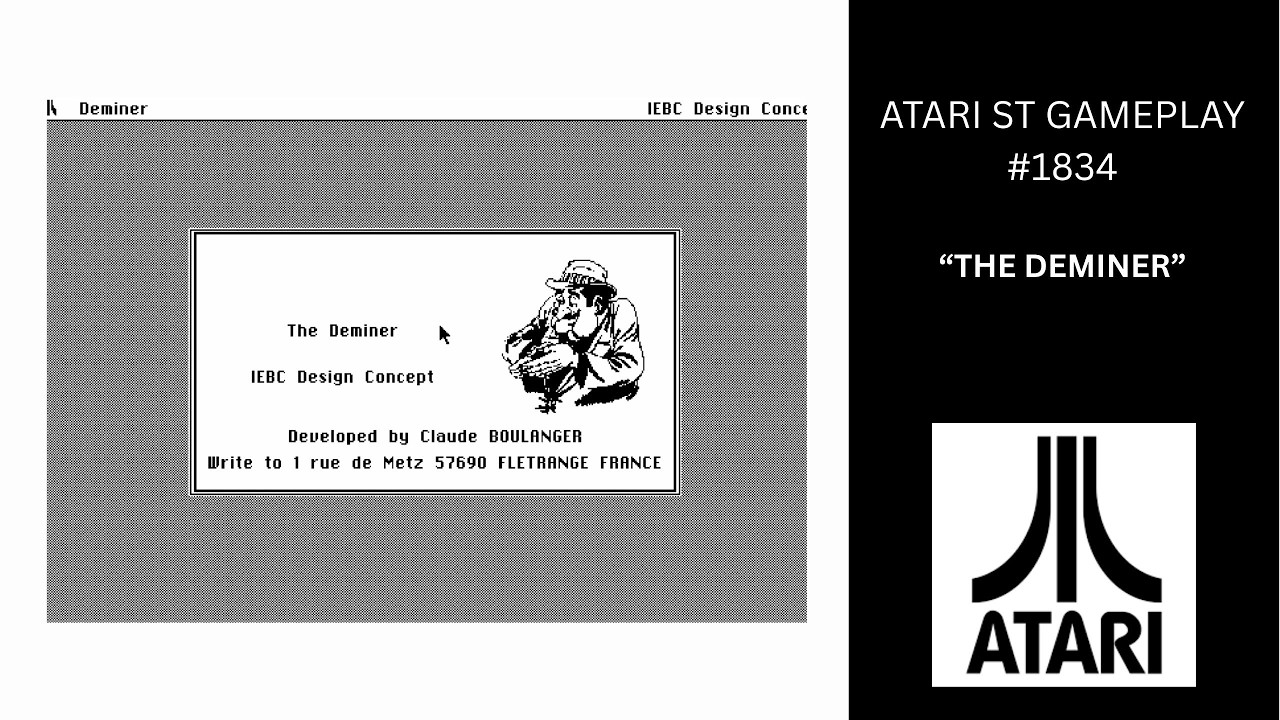 The Deminer (Atari ST / Gameplay #1834)
