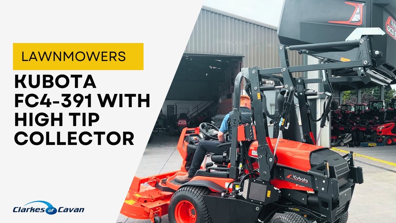 Rare Machine: Kubota F391 with GCD901F Collector