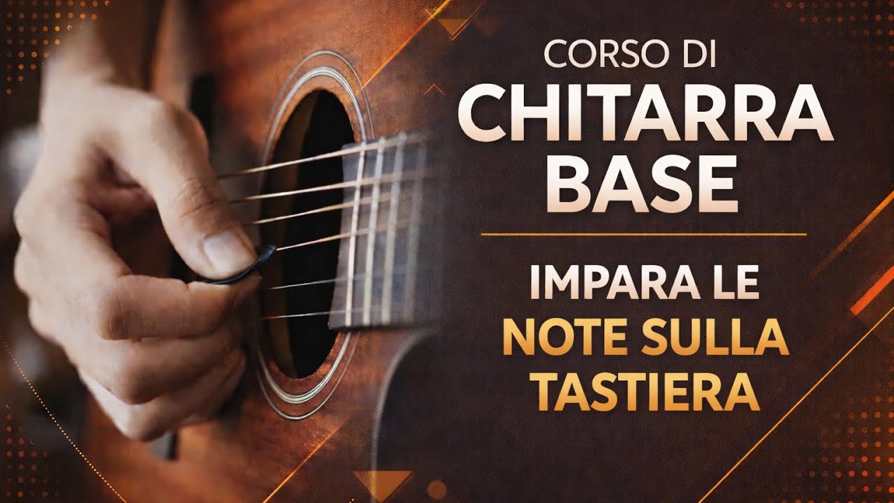 Ecco un METODO per imparare LE NOTE SULLA CHITARRA