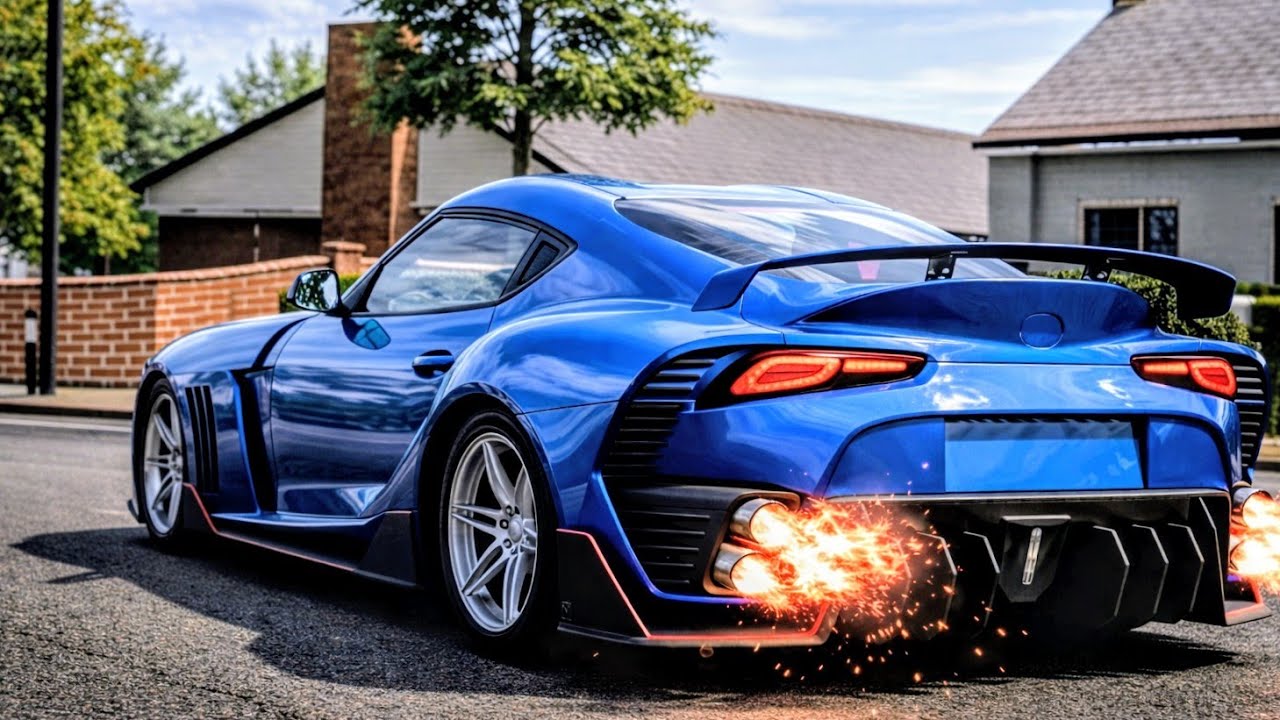 Testing the Beast: 🔥Modified Toyota Supra A90! Car parking multiplayer 2. #toyota  #supra 