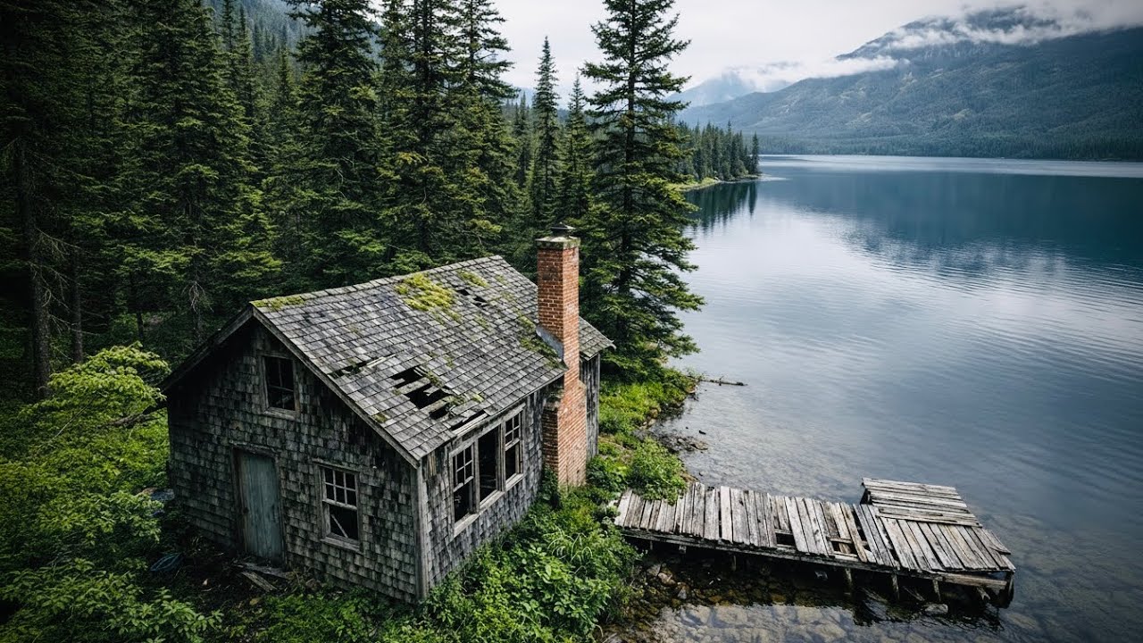 I Turned an Abandoned 100-Year-Old Fishing Cabin into a Modern Luxury House (ASMR)