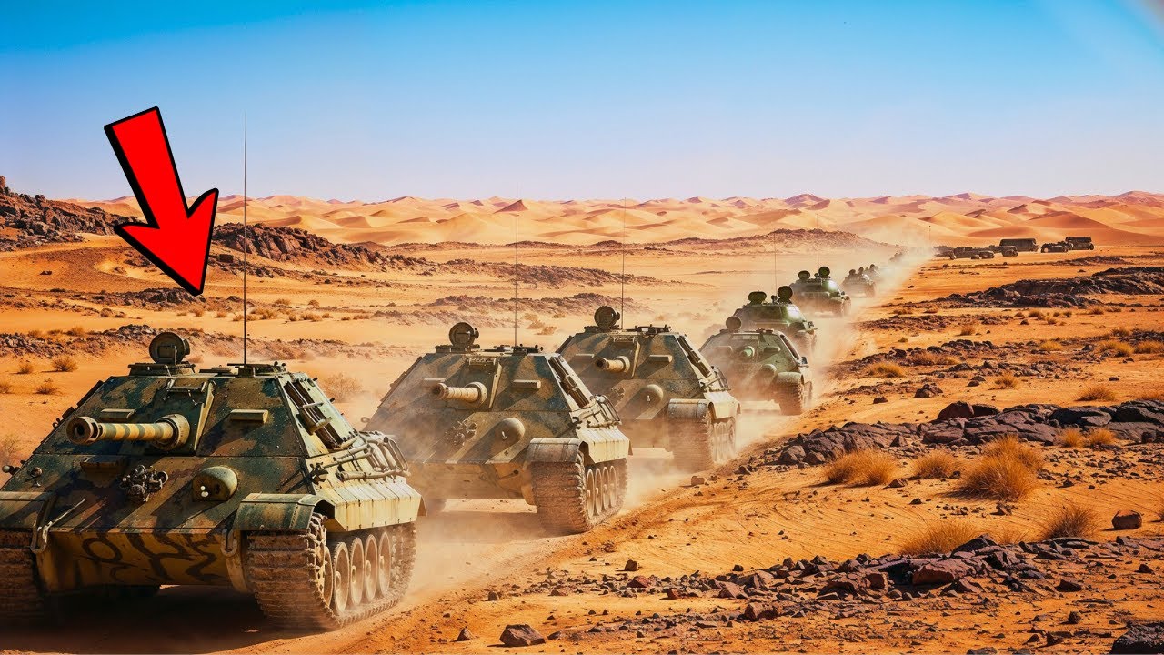 100 Tanques Contra 1.400: La Batalla Que Humilló a los T-55 Soviéticos en los Altos del Golán