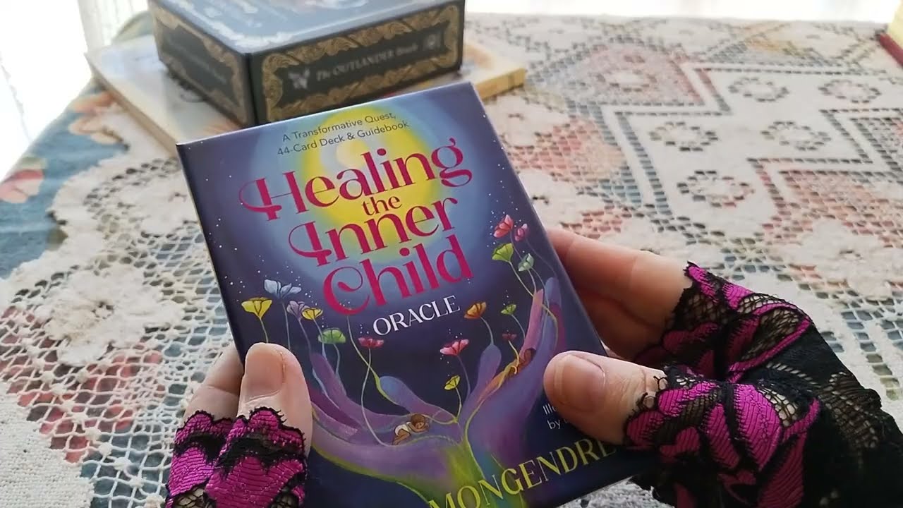 Healing The Inner Child Oracle deck by Nina Mongendre .