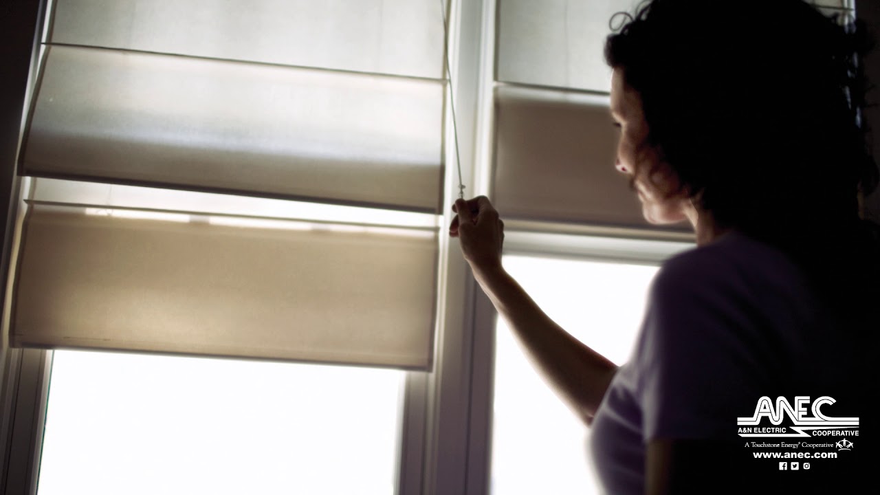 Close curtains to reduce sunlight in the summer