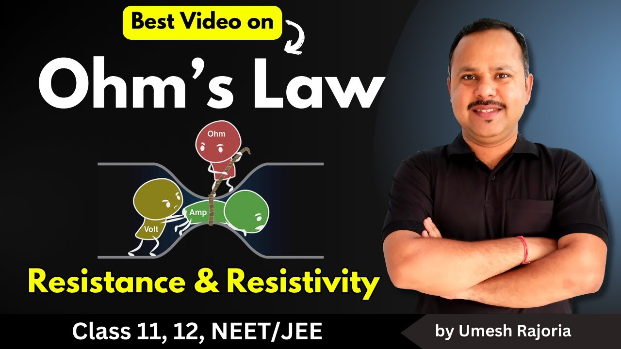 5. Ohm's law Resistance & Resistivity | Current Electricity | 12th Physics #cbse #umeshrajoria