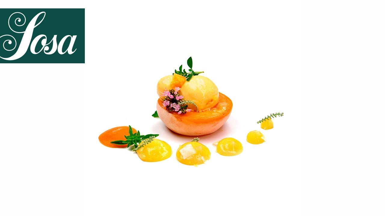 Apricot Sorbet · Prosorbet 100 Cold · Texturizers