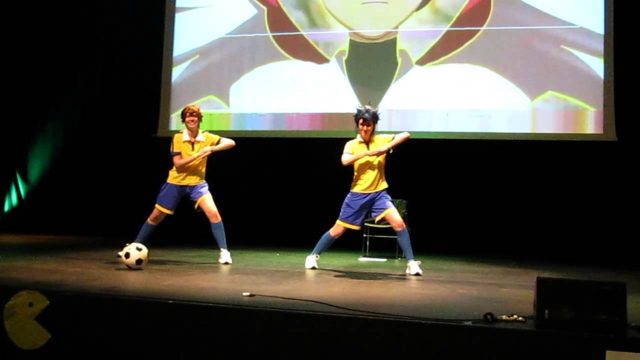 Cosplay groupe Inazuma Eleven, prix coup de coeur, Wazabi 8, sept. 2013, Nantes