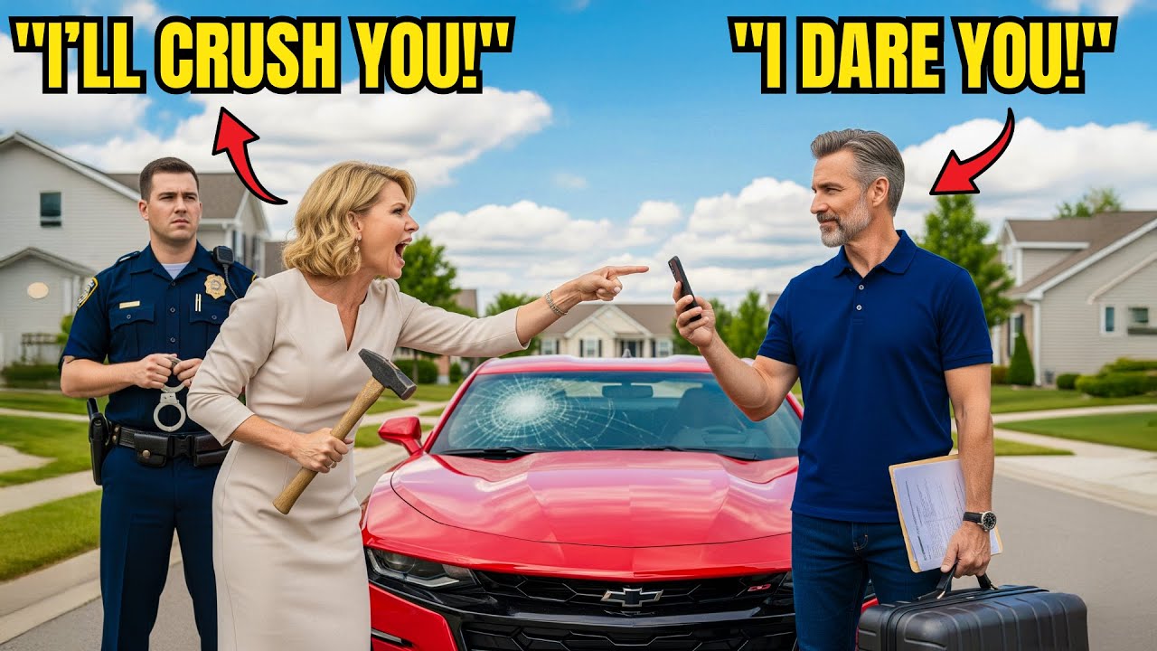 HOA Karen Smashed My Brand New Car — So I Towed Hers Off the Property That Same Hour