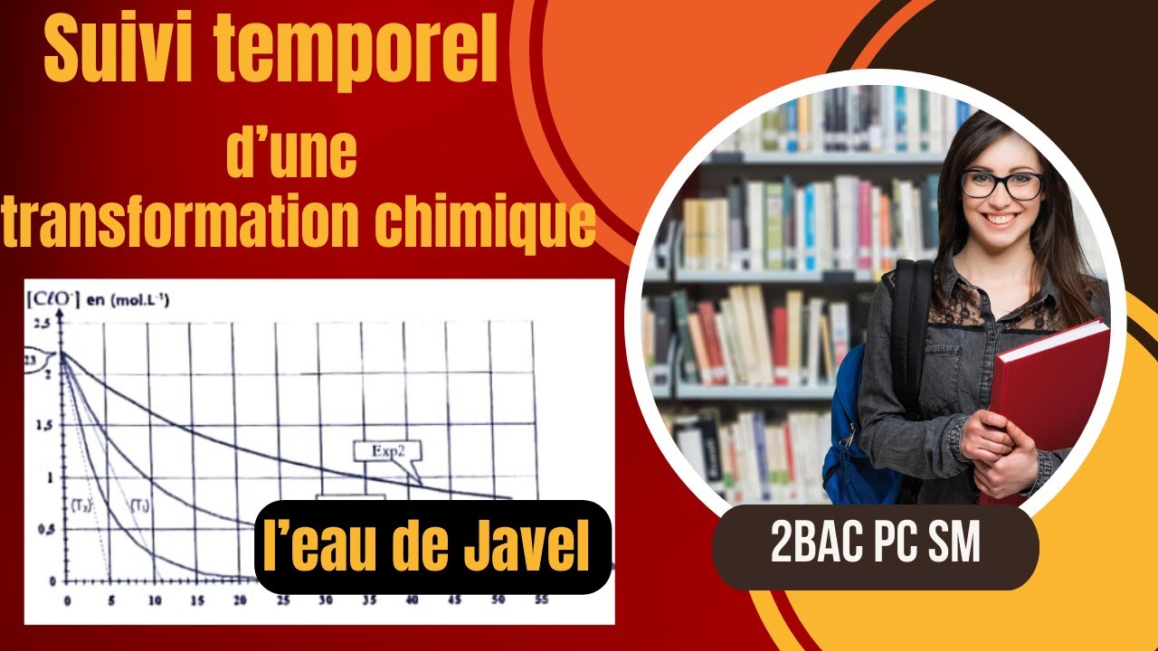 Suivi temporel d'une transformation chimique -L'eau de javel -2BAC SM PC
