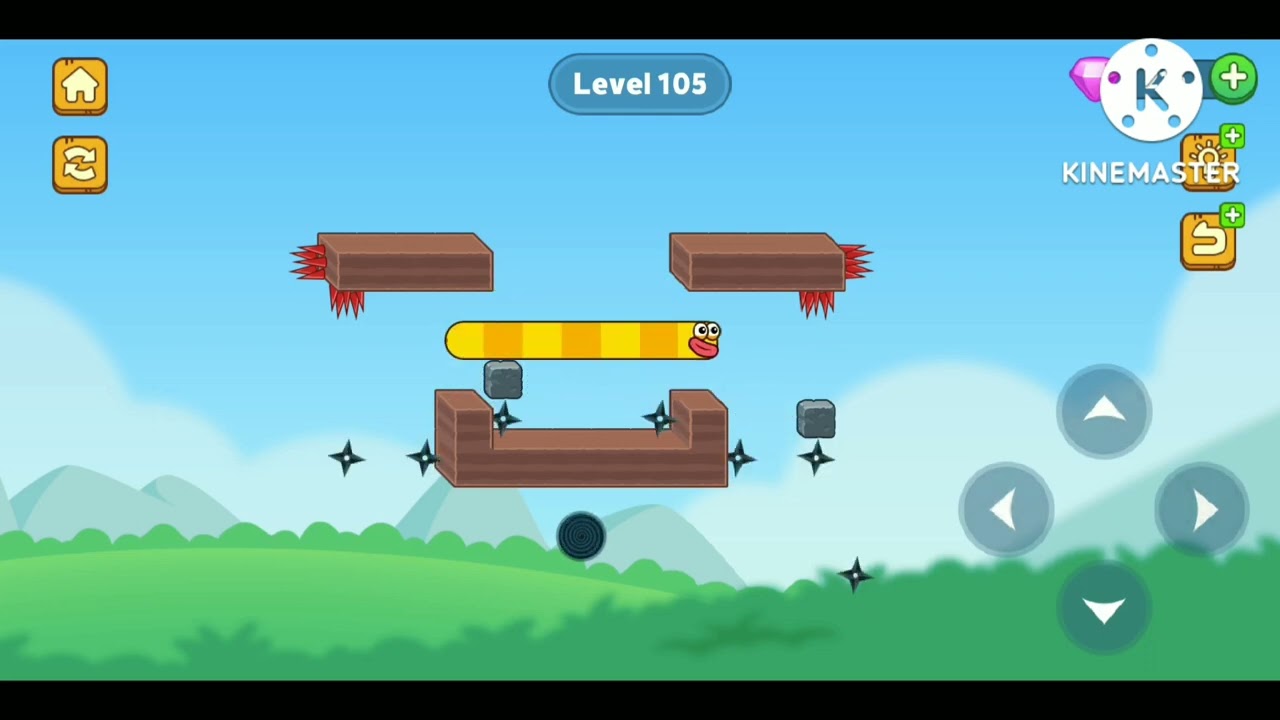 Hungry Worm level 105- 106