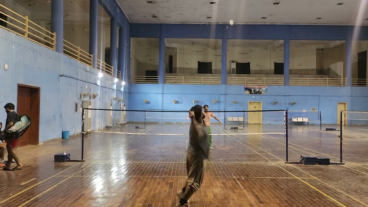 Double Badminton Match 1/4(01/08/25) M.Ali& Qasim vs Zaighum &Honey