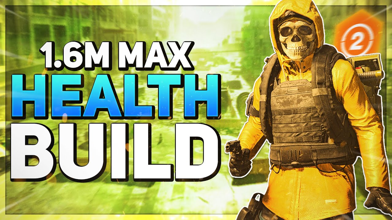WILL MAX HEALTH BUILDS BE META? 1.6M Health at SHD Level 1,200 is CRAZY! - The Division 2 (TU20 PTS)