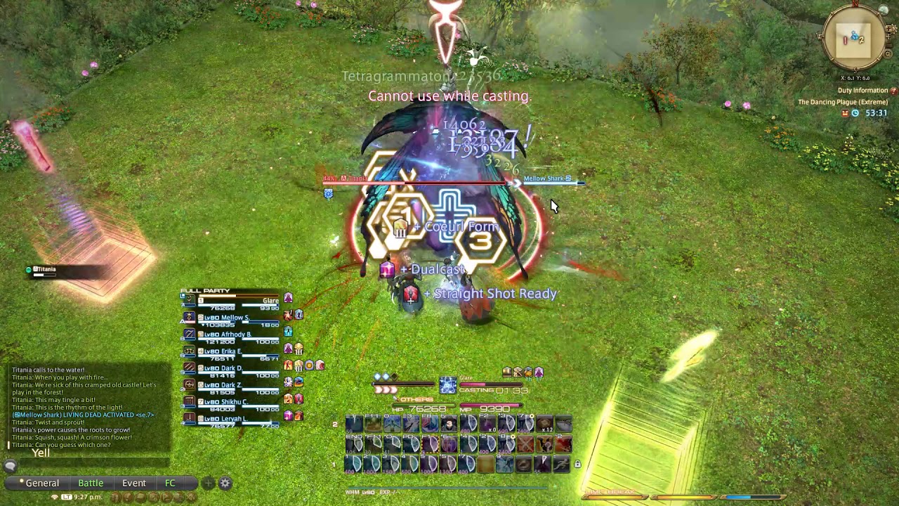 FFXIV: Shadowbringers - Titania Extreme  | The Dancing Plague