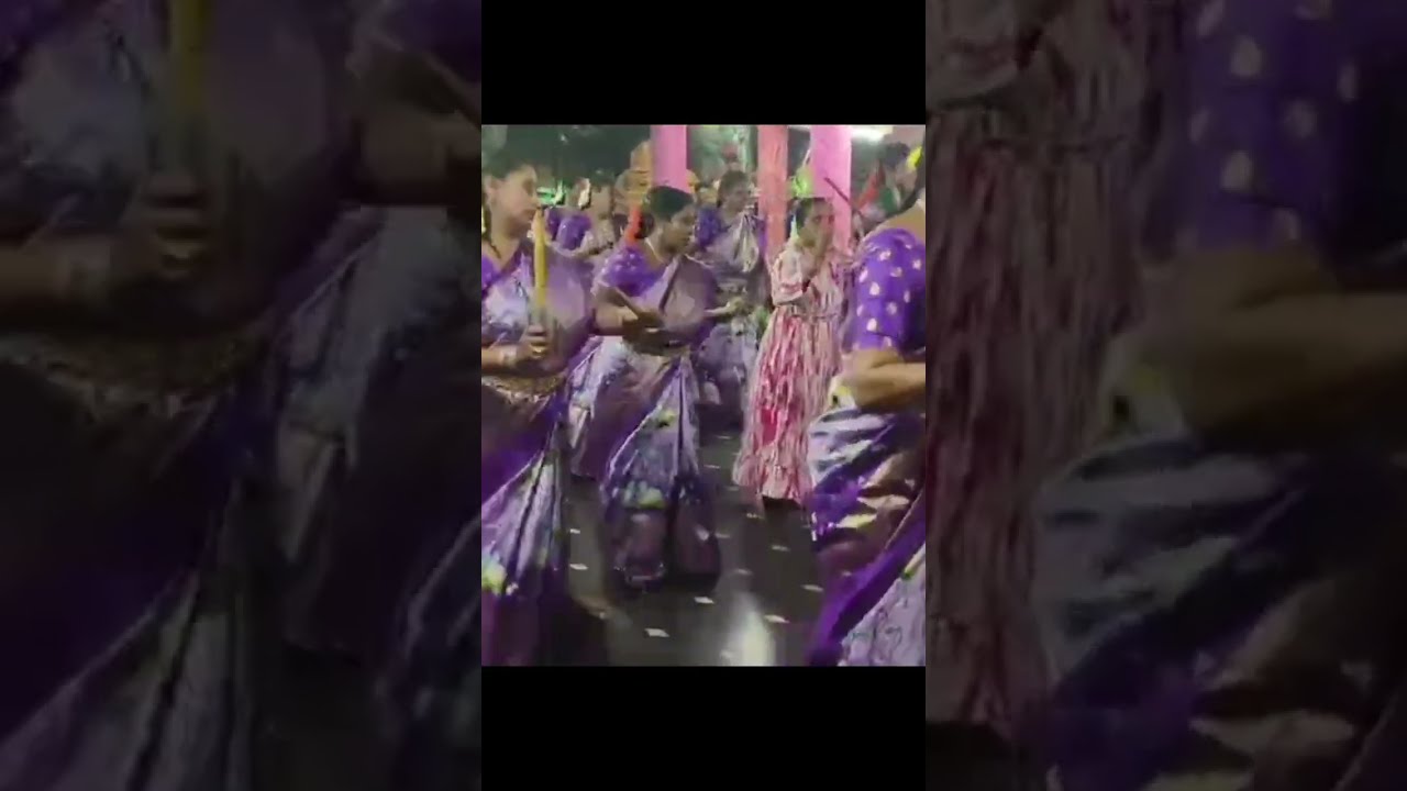👏శ్రీగోకుల కోలాట బృందం వారిచే  వేంకటేశ్వరస్వామి దేవాలయంలో శ్రవణా నక్షత్రంరోజు అద్భుతంగ కోలాటప్రదర్శన