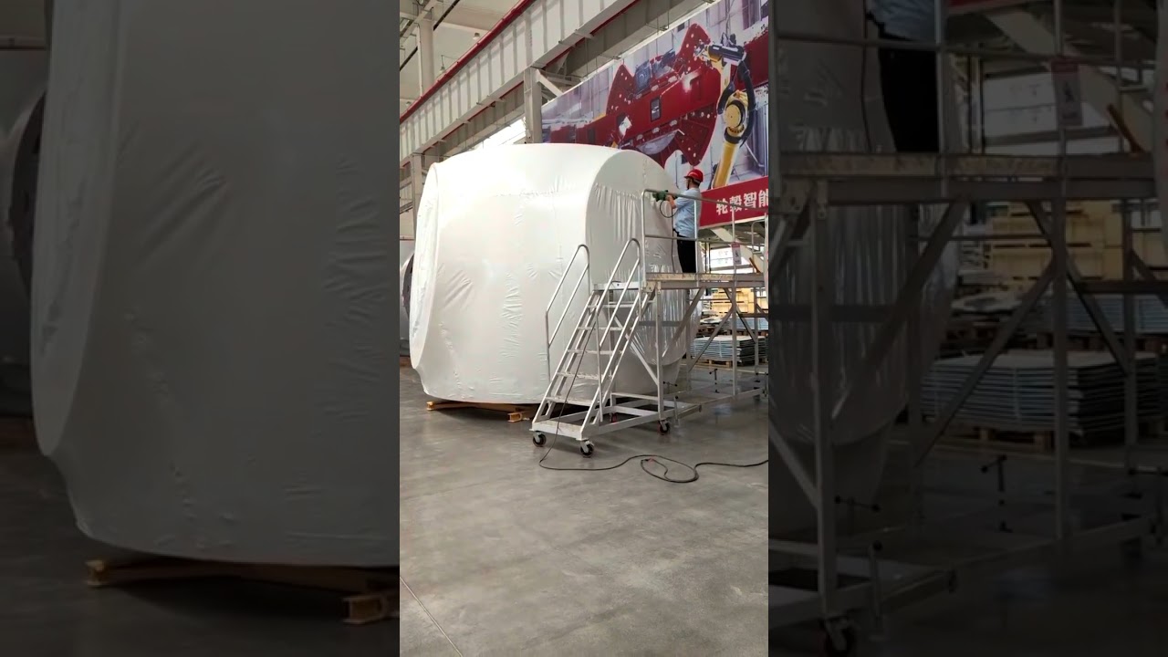 vci shrink film for wind power industry#VCIShrinkFilm #WindPowerIndustry #CorrosionProtection