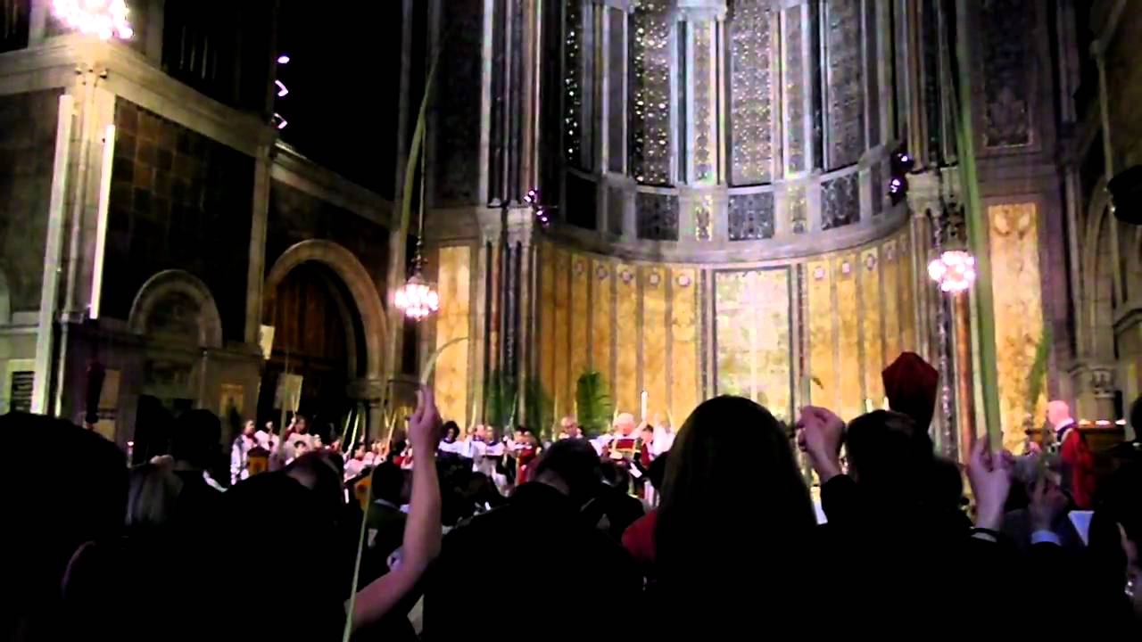 Palm Sunday Processional, St. Bartholomew's Church, April 17, 2011