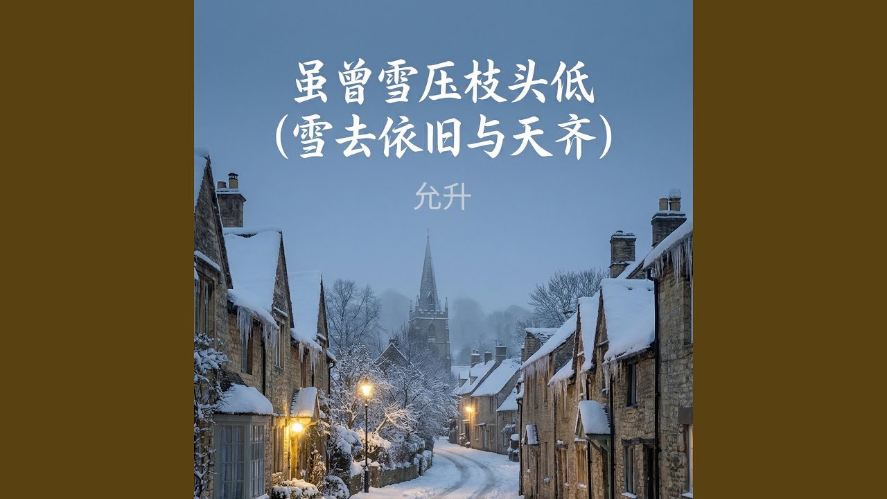 虽曾雪压枝头低 (雪去依旧与天齐)