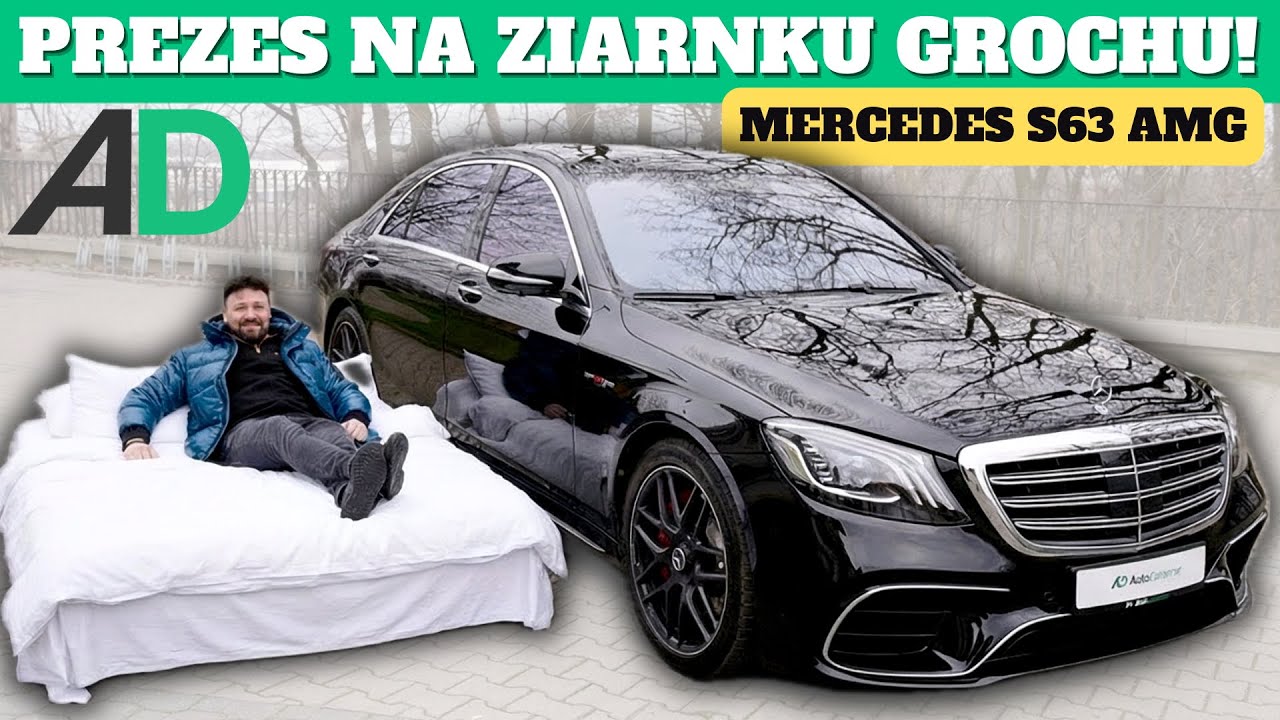 I gdzie ten komfort !? Mercedes-Benz S 63 AMG z Ameryki - NIE dla każdego prezesa!