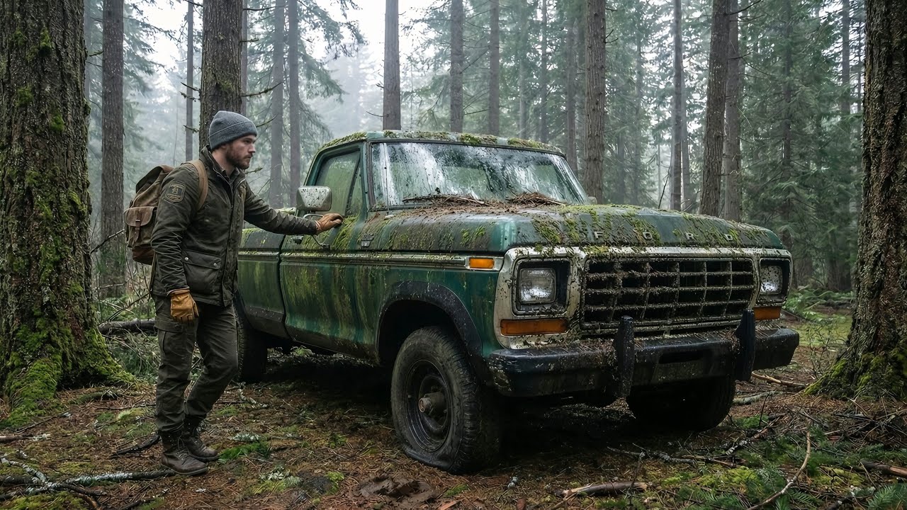 ASMR Diesel Truck Restoration: Abandoned 1978 Ford F-250 Full Rebuild
