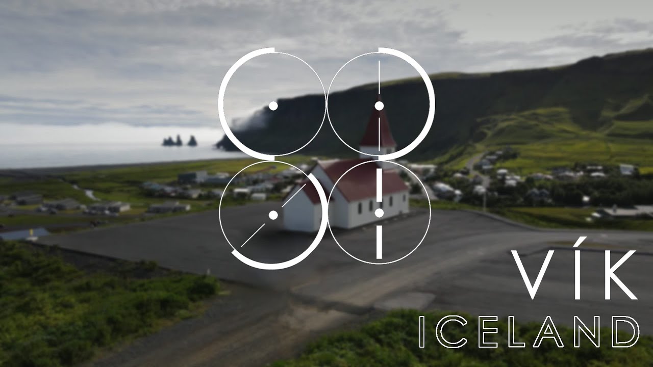 Vík í Mýrdal - Iceland / 4K Drone Movie
